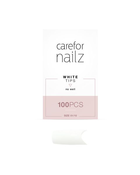 White-Tips-No Well-100-stuks