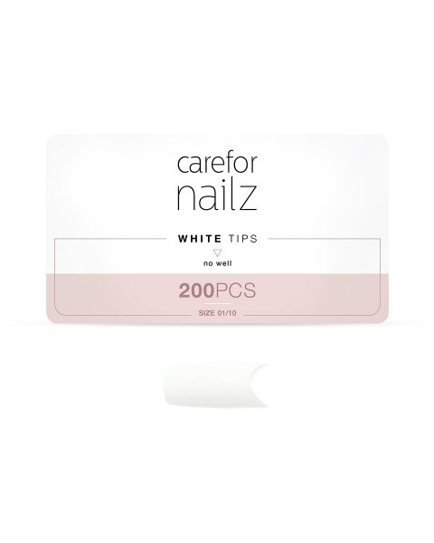 White-Tips-No Well-200-stuks